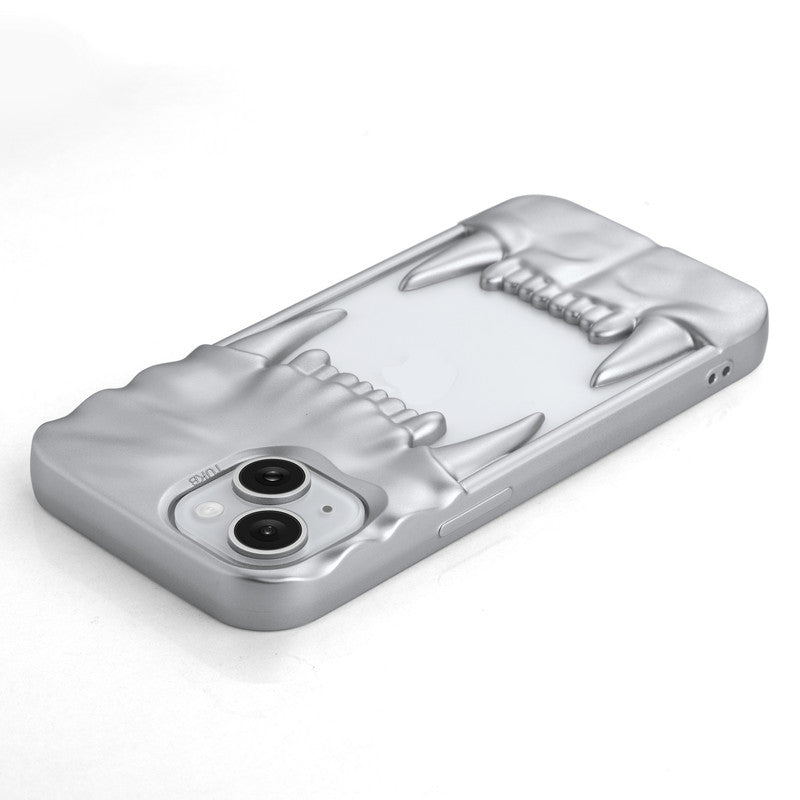 3D Tiger Fang Back Case for Apple iPhone 13, A Wild and Fearless Vibe