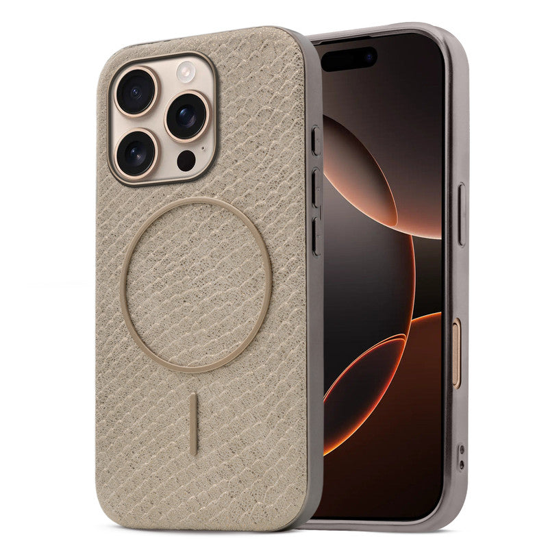 Faux Exotic Texture Case Apple iPhone 16 Pro