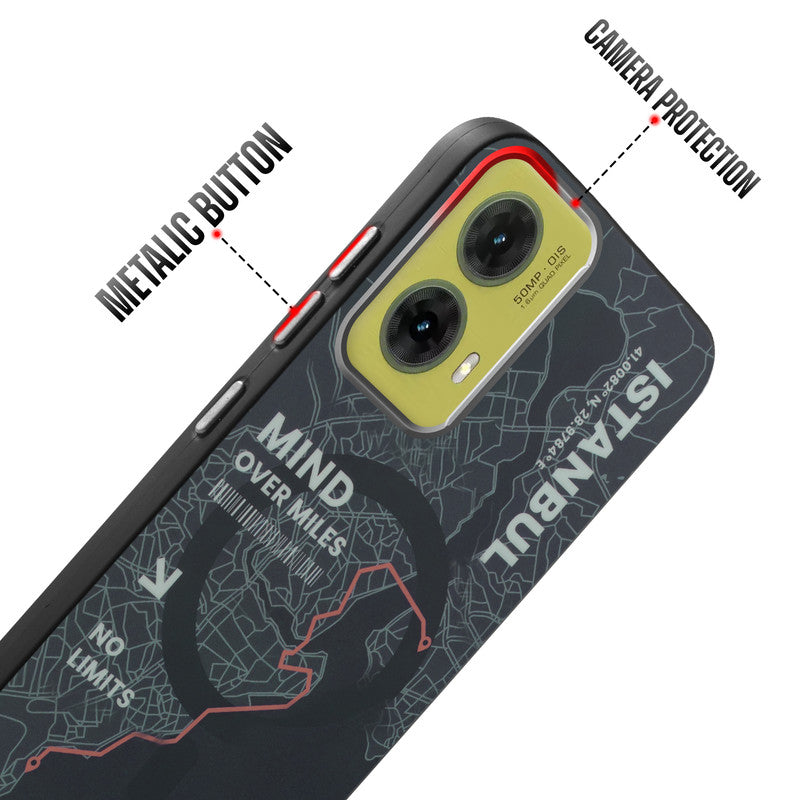 Printed Tough Case For Motorola Moto G85 5G