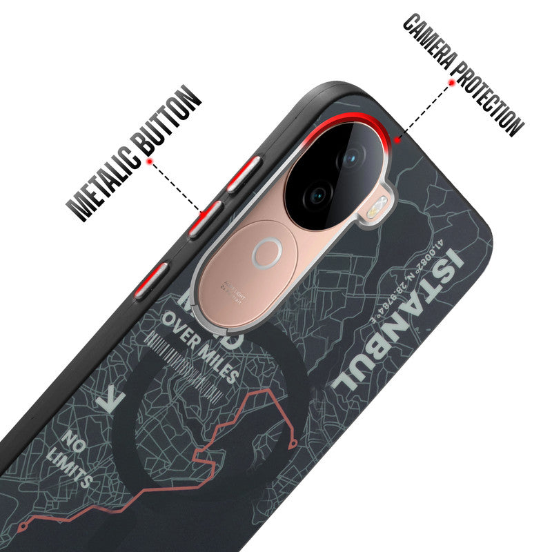 Printed Tough Case For Vivo V40e 5G