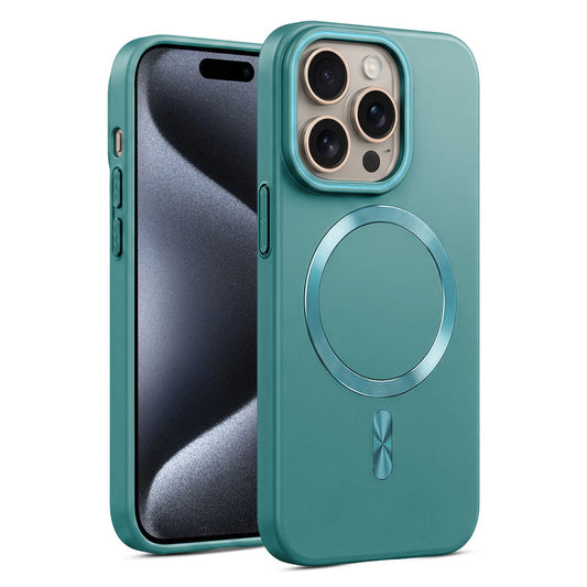 Hard Back Magnetic Case for Apple iPhone 15 Pro Max with Wireless Charging Support