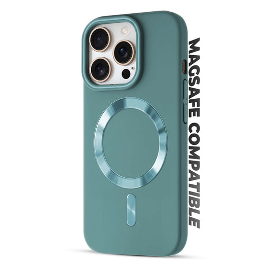 Hard Back Magnetic Case for Apple iPhone 15 Pro Max with Wireless Charging Support