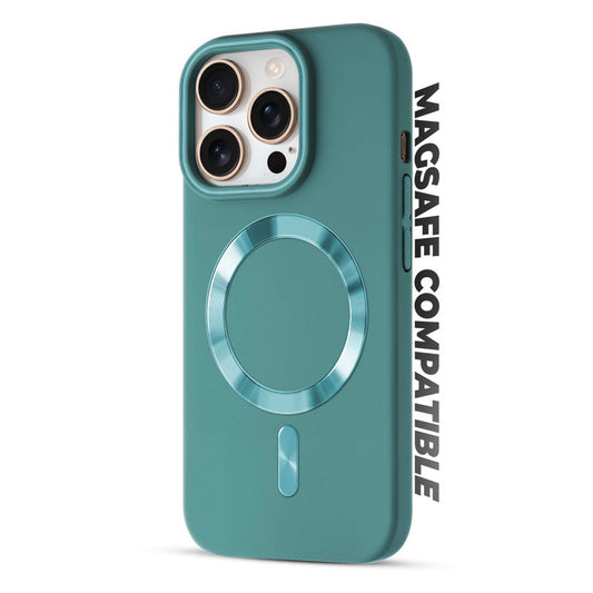 Hard Back MagSafe Case for Apple iPhone 16 Pro, Durable Design & Shiny MagSafe Ring