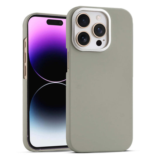 Stone Like Matte Finish Back Case for Apple iPhone 14 Pro Max , Detachable Camera Ring