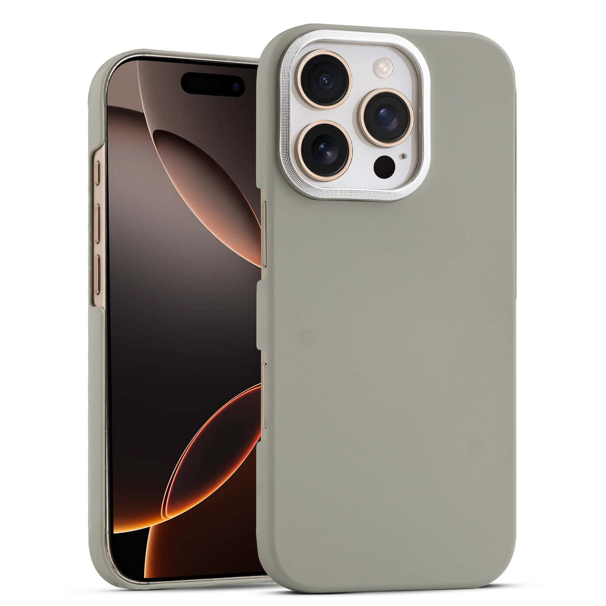 Detachable Ring Matte Case for Apple iPhone 16 Pro