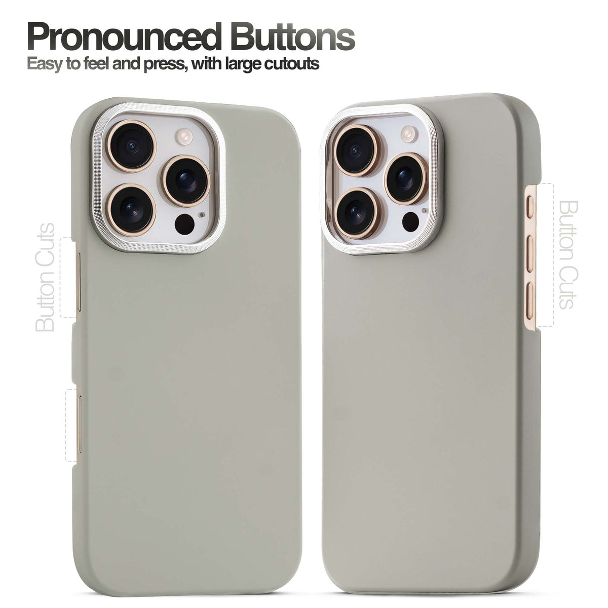Detachable Ring Matte Case for Apple iPhone 16 Pro