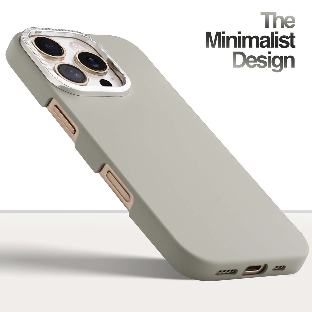 Detachable Ring Matte Case for Apple iPhone 16 Pro