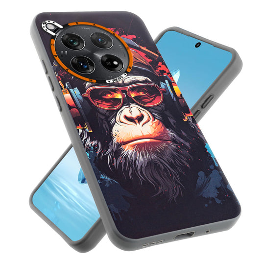 Dark Elegant Wild Creatures Printed Back Cases For OnePlus 12R 5g