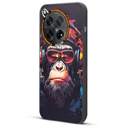 Dark Elegant Wild Creatures Printed Back Cases For OnePlus 12R 5g