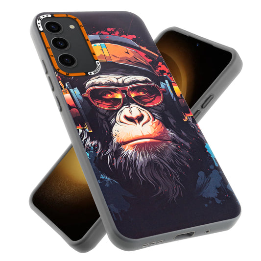 Dark Aesthetic Wild Animal Printed Back Cases For Samsung S23 5G