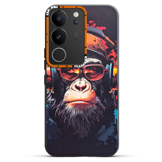 Dark Aesthetic Wild Animal Printed Back Cases For Vivo V29 5G