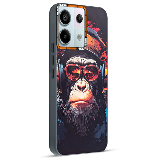 Dark Aesthetic Wild Animal Printed Back Cases For Redmi Note 13 Pro 5G