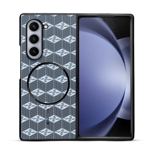 Flexible TPU Back Cover for Samsung Z Fold 5 with MagSafe Support & Unique Printed Designs