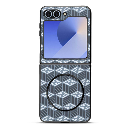 Flexible TPU Back Cover for Samsung Z Flip 6 with MagSafe Support & Unique Printed Designs