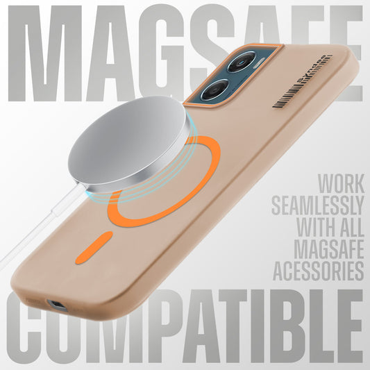 Colourful Frosted Matte With Raised Camera Protection Back Cover Case For Motorola G06 Power 5G