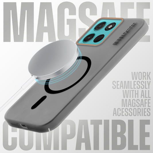 Colourful Frosted Matte With Raised Camera Protection Back Cover Case For Motorola G57 Power 5G