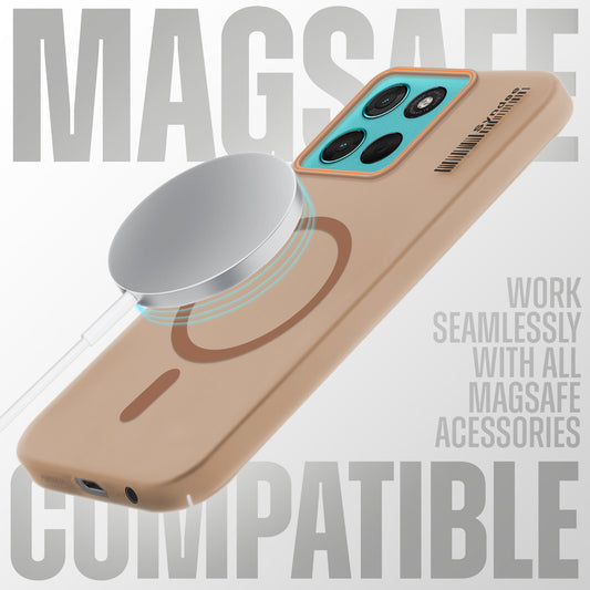 Colourful Frosted Matte With Raised Camera Protection Back Cover Case For Motorola G57 Power 5G