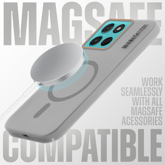 Colourful Frosted Matte With Raised Camera Protection Back Cover Case For Motorola G57 Power 5G