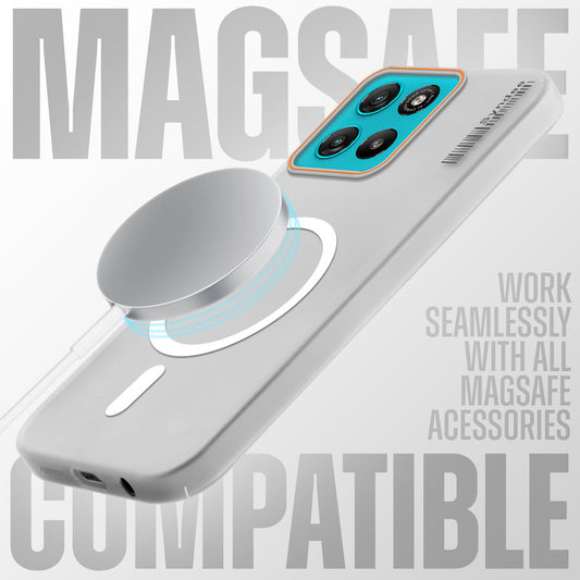 Colourful Frosted Matte With Raised Camera Protection Back Cover Case For Motorola G67 Power 5G