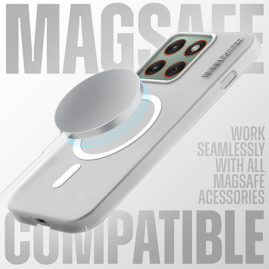 Frosted Sleek Matte Wireless Charging Support Back Cover Case for Motorola Moto Edge 70 5G With Raised Camera Protection