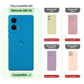 Compatibility guide showing the back cover designed only for Motorola Moto G96 5G.