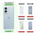 Compatibility guide showing the back cover designed only for Motorola Moto Edge 50 Fusion 5G.