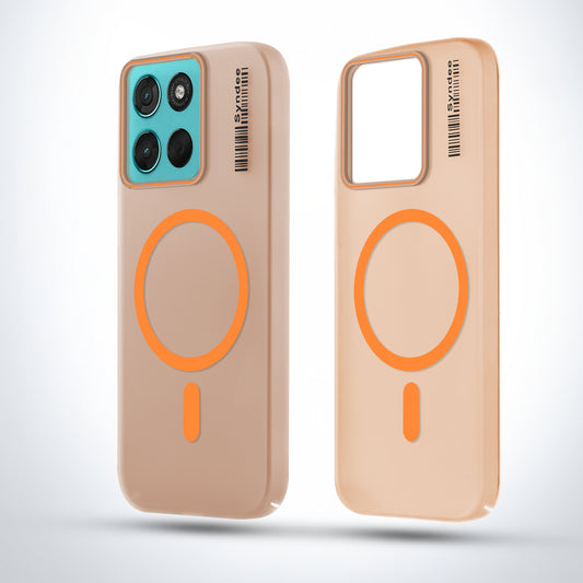 Colourful Frosted Matte With Raised Camera Protection Back Cover Case For Motorola G67 Power 5G