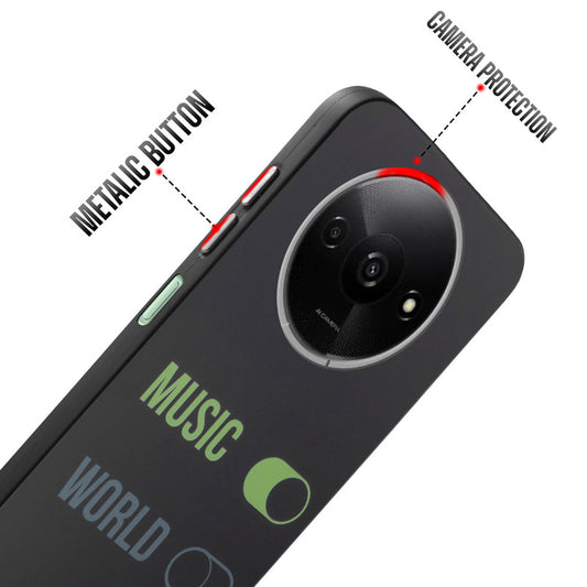 Printed Tough Case For Redmi A3 2024