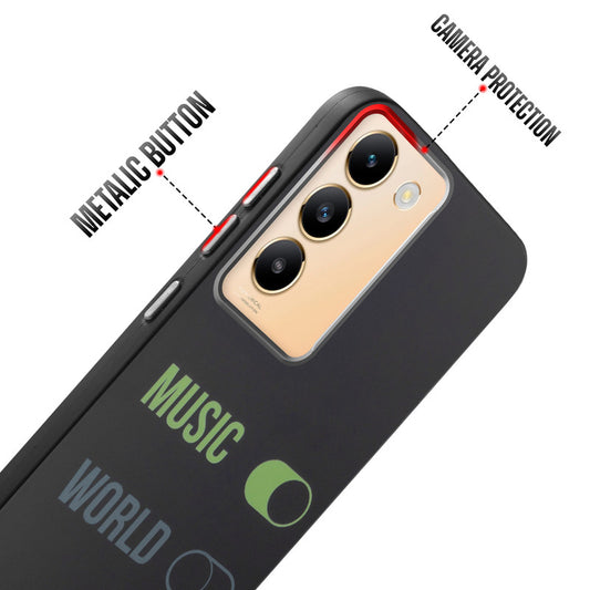 Printed Tough Case For Vivo Y200e 5G