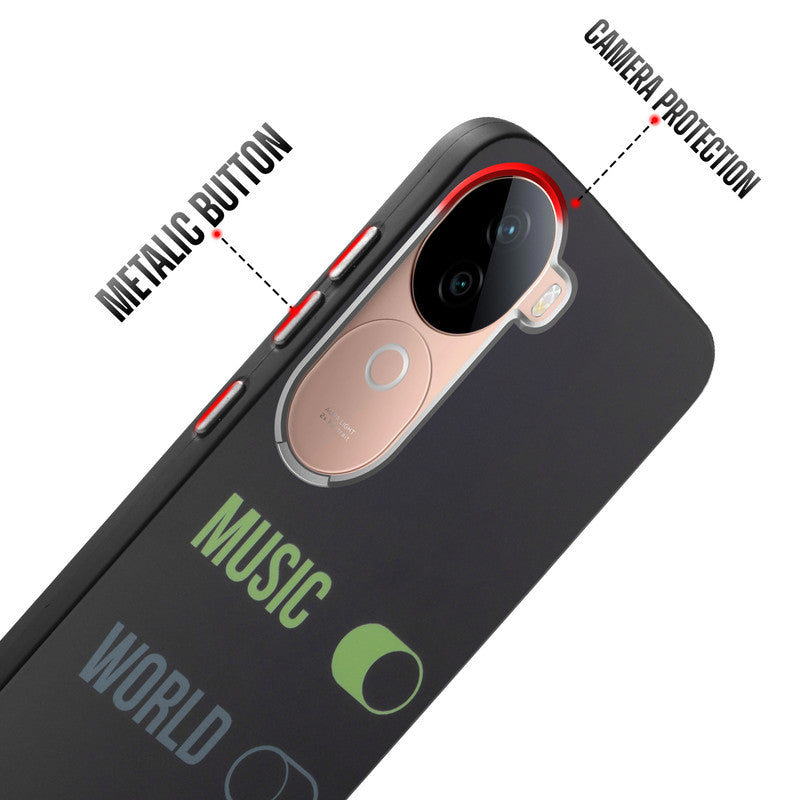 Printed Tough Case For Vivo V40e 5G