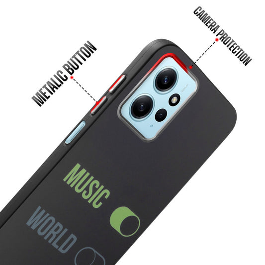 Printed Tough Case For Redmi Note 12 4G