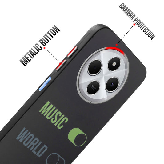 Printed Tough Case For Redmi 14C 5G