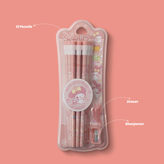 Cartoon Pencil Set