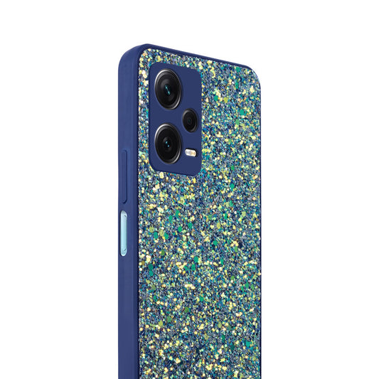 Sparkling Glitter Sequin Case with Camera Shield Back Cover For Redmi Note 12 Pro Plus 5G