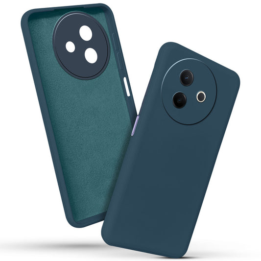Premium Matte Silicone Back Cover for Vivo Y39 5G With Micro-Fiber Linning