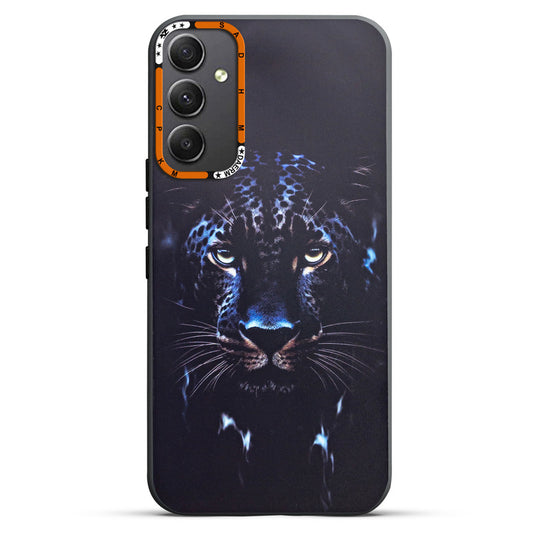 Dark Elegant Wild Creatures Printed Back Cases For Samsung A34 5G
