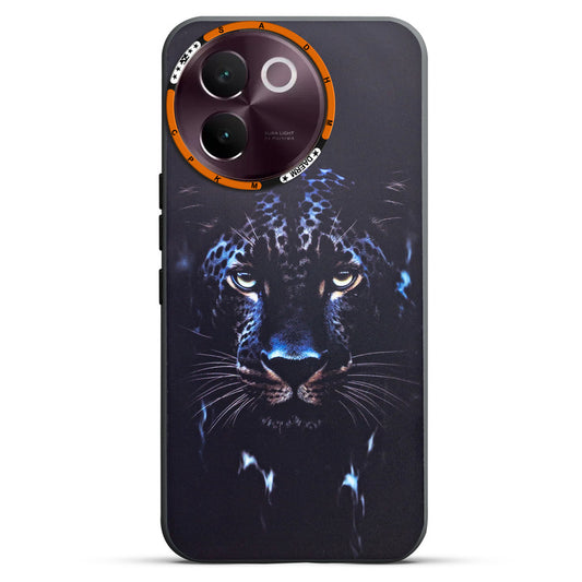 Dark Elegant Wild Creatures Printed Back Cases For Vivo V30e 5G