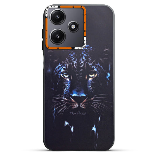 Dark Elegant Wild Creatures Printed Back Cases For Redmi 12 5G