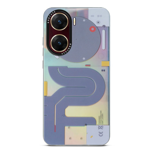 Rainbow Circuit Print Hard Case For Vivo V29e 5G