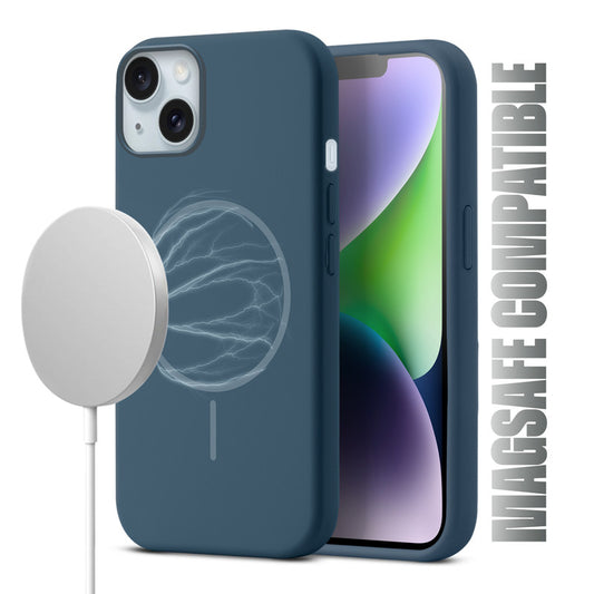 MagSafe Compatible Liquid Silicone Case For Apple iPhone 14 Plus