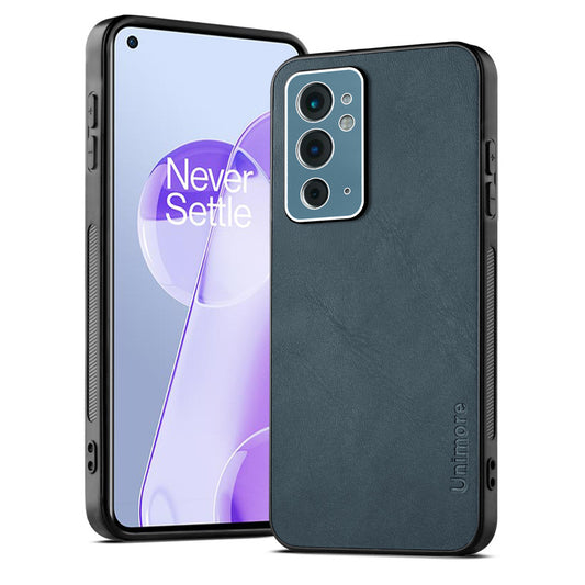 Unimore Leather Hard Case with Shiny Camera Protection For OnePlus 9RT