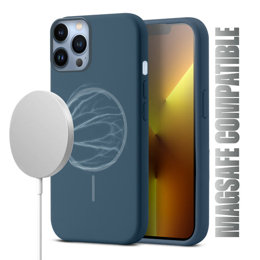 MagSafe Compatible Liquid Silicone Case For Apple iphone 13 Pro Max