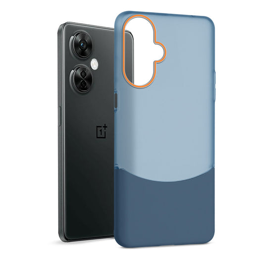 Frosted Case With 2-Cut Interlock For OnePlus Nord CE 3 Lite 5G