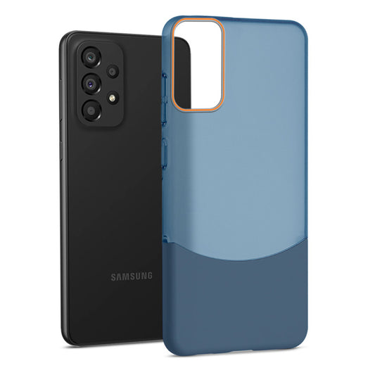 Frosted Case With 2-Cut Interlock For Samsung A33 5G