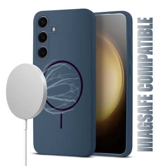 MagSafe Compatible Liquid Silicone Case For Samsung S23 FE 5G