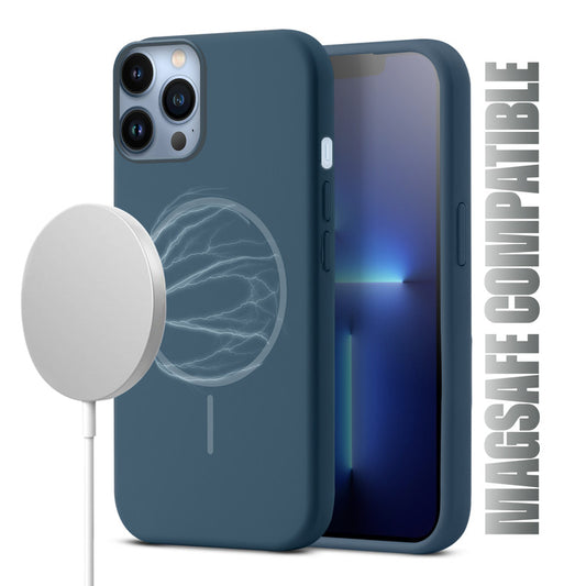 MagSafe Compatible Liquid Silicone Case For Apple iPhone 13 Pro