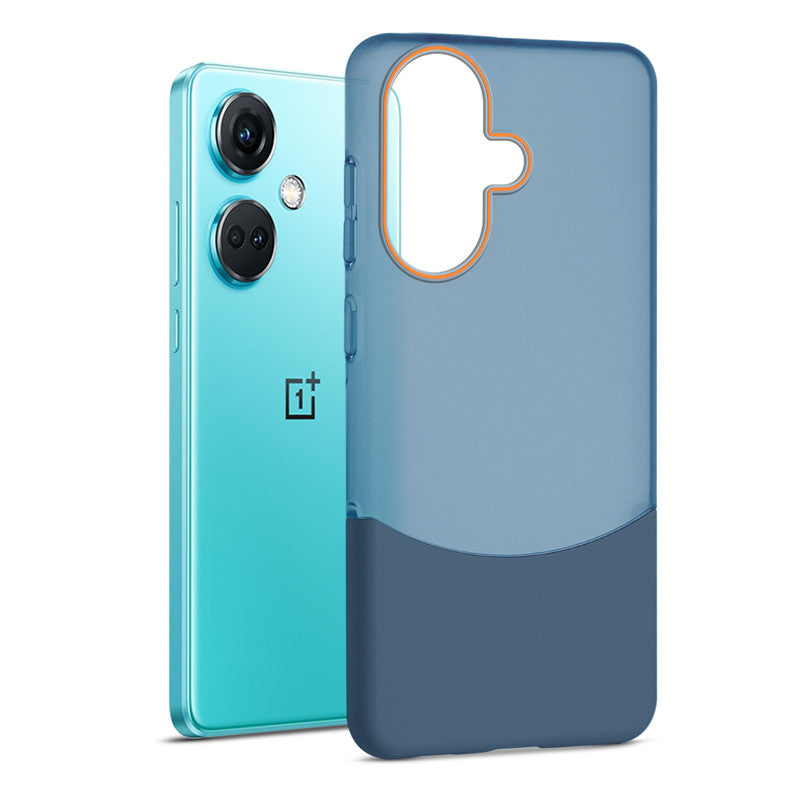 Frosted Case With 2-Cut Interlock For OnePlus Nord CE 3 5G