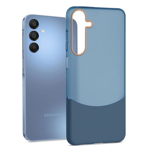 Frosted Case With 2-Cut Interlock For Samsung A15 5G