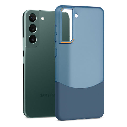 Frosted Case With 2-Cut Interlock For Samsung S21 FE 5G