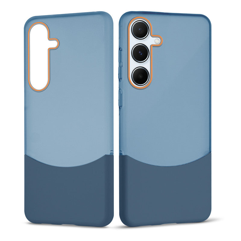Frosted Case With 2-Cut Interlock For Samsung A35 5G